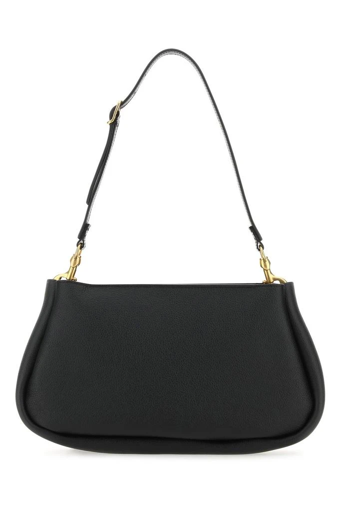 Chloé Black leather Marcie clutch 2