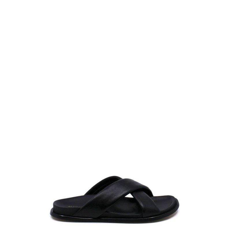 ALOHAS Women's Calima Flat Sandals In Black 1