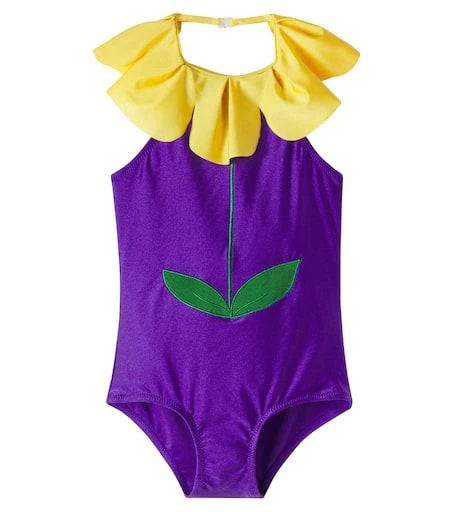 Mini Rodini Embroidered swimsuit