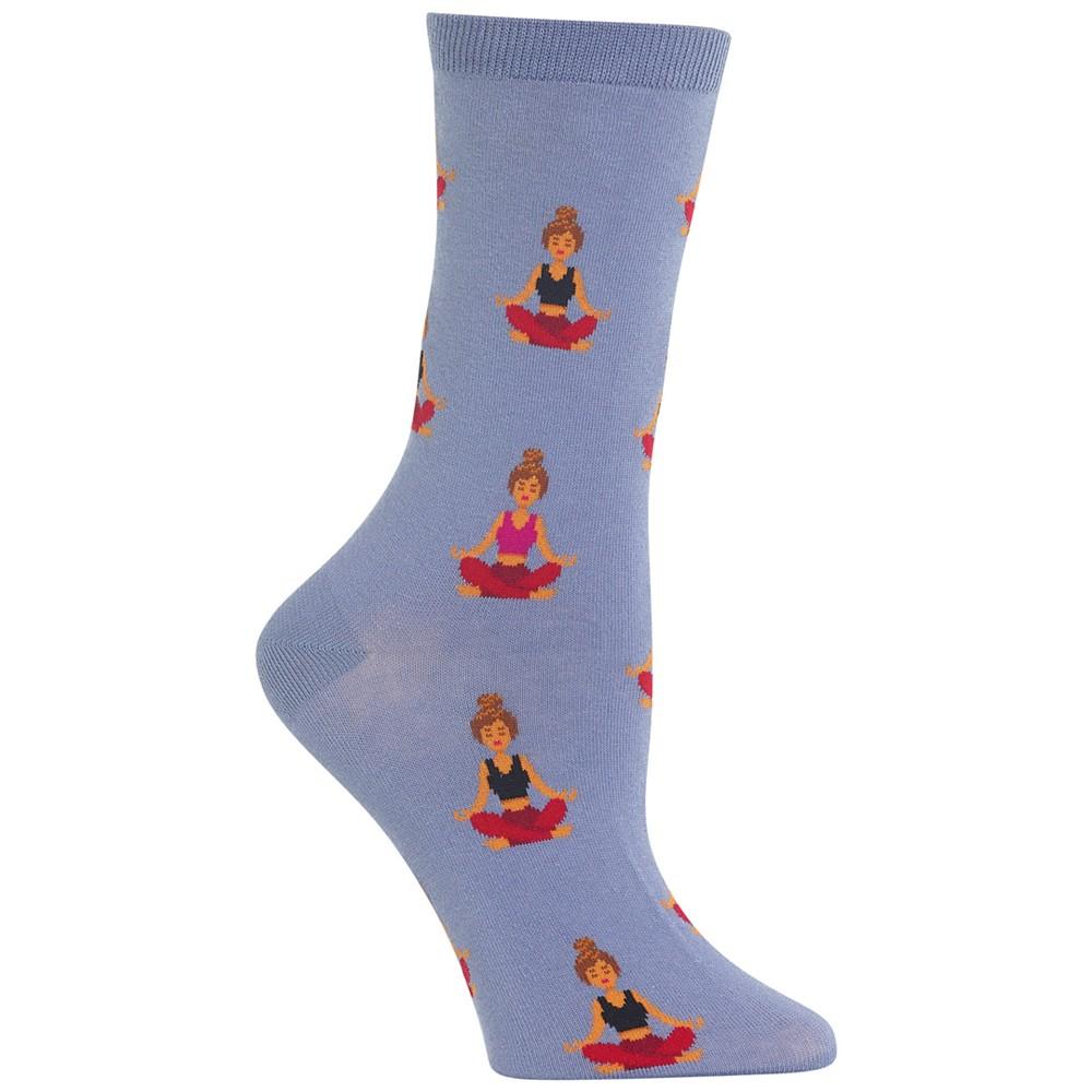 Hot Sox Women's Meditation Crew Socks