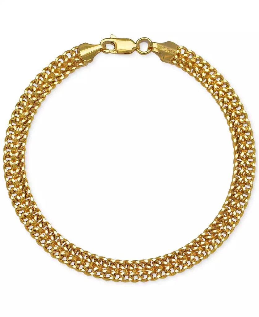 Macy
s 10k Gold Bracelet, Mesh Link Bracelet