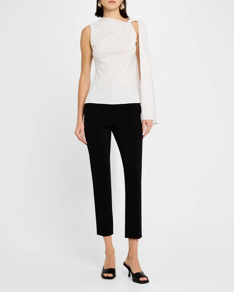 ROSETTA GETTY Twisted Cape Cotton Top 2