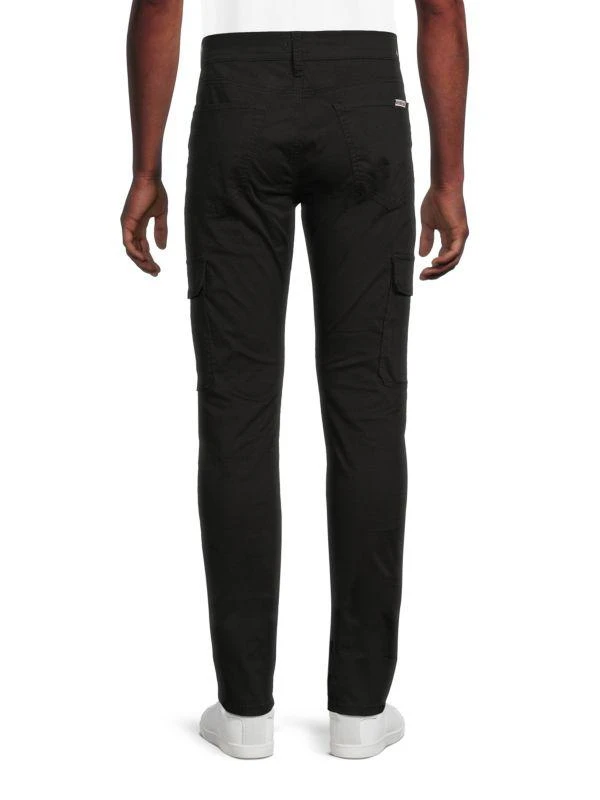 Hudson Ace Dark Wash Cargo Jeans 2