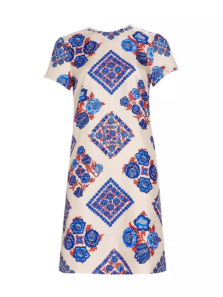 LA DOUBLE J Swing Floral-Print Minidress 1