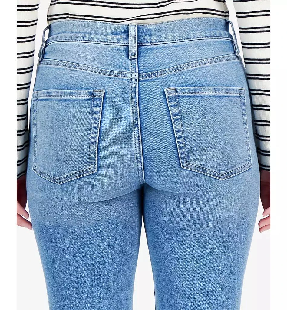 DKNY Women's High-Rise Flare Trouser Jeans 5