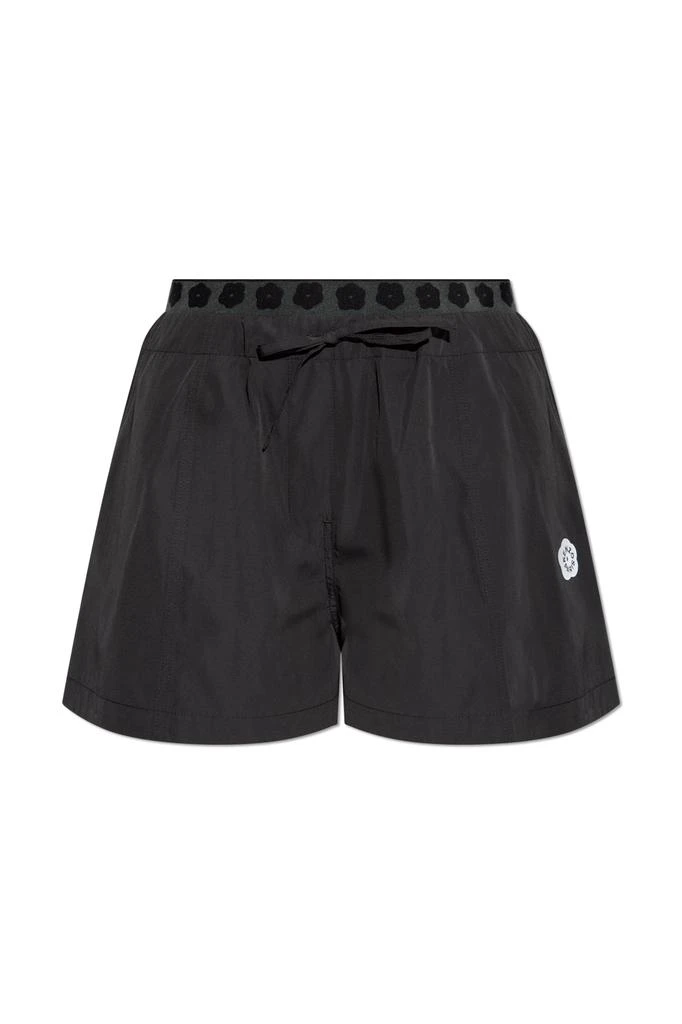 Kenzo Shorts with logo patch 1