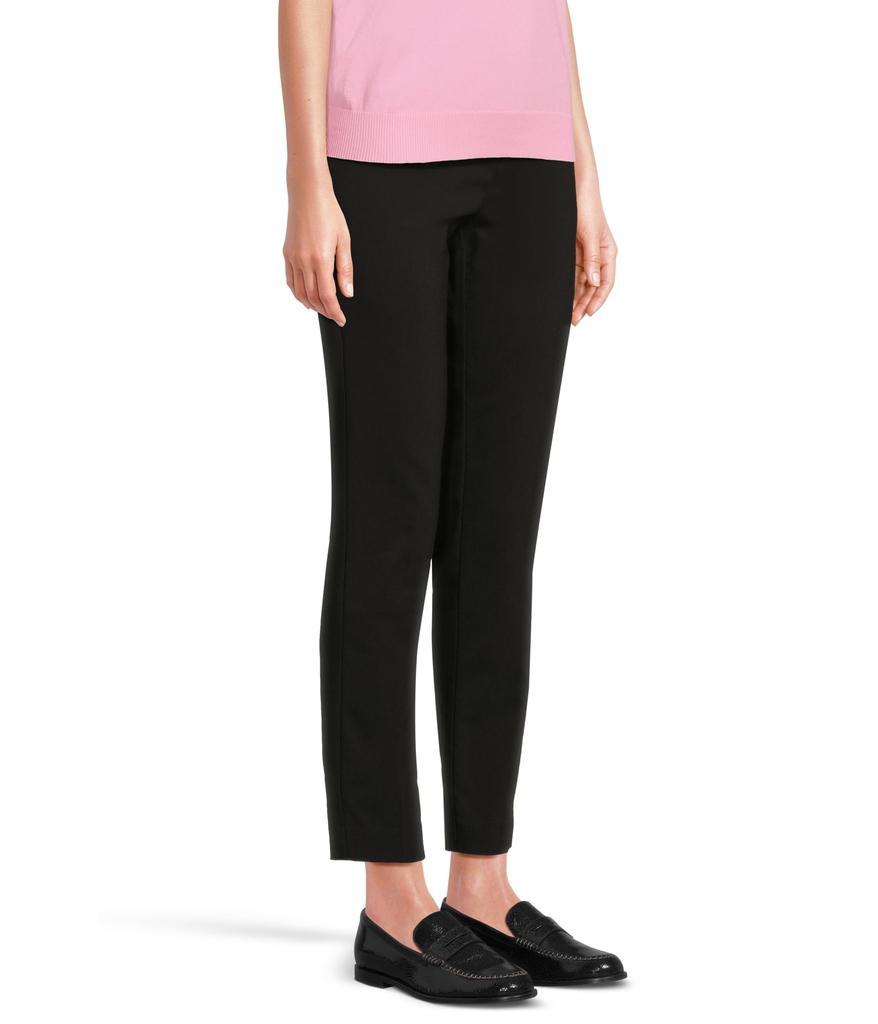 Elliott Lauren Control Stretch Pull-On Ankle Pants with Back Slit detail