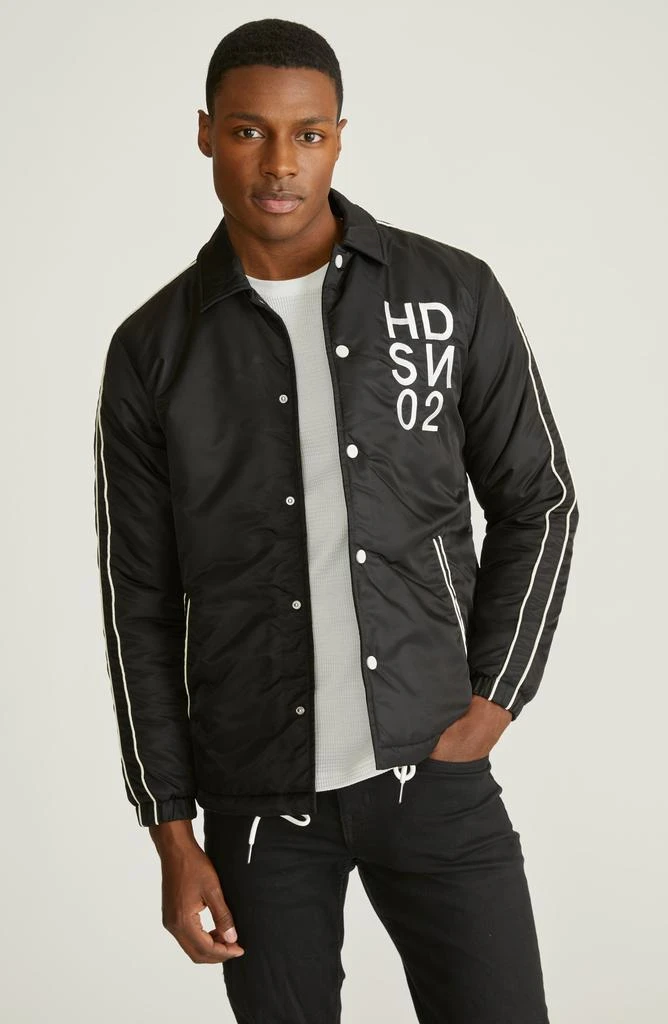 Hudson Water Repellent Insulated Nylon Coach's Jacket 5