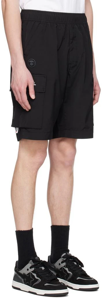 AAPE by A Bathing Ape Black Drawstring Shorts 2