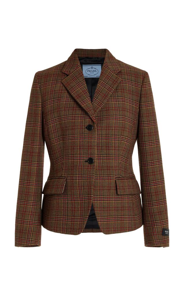 Prada Panama Cotton Blouson Jacket - Jackets - Free Shipping