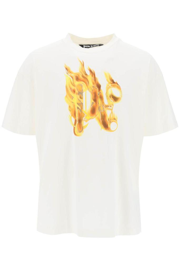 関税送料込◆Palm Angels◆BURNING MONOGRAM TEE バーニングT Palm Angels 