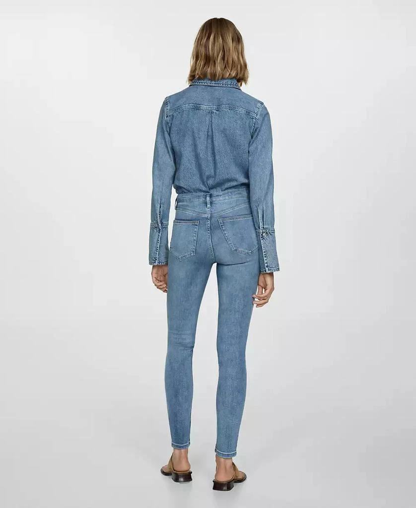 Mango Women's High-Rise Skinny Jeans 6