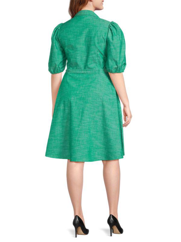 white christmas dresses Sharagano Hope N Harlow Long Sleeve Top Dress