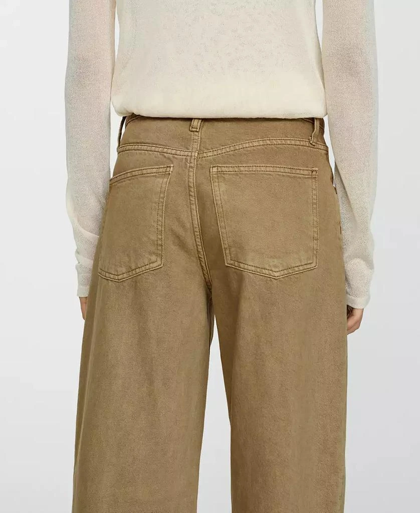 Mango Women's Bet High-Rise Balloon Jeans 6