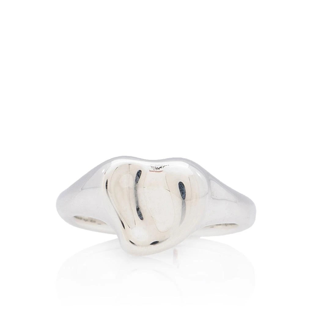 Tiffany & Co. . Elsa Peretti Sterling Silver Full Heart Ring 1