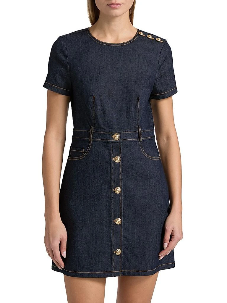 Cinq à Sept Niya Stretch-Denim Minidress 3