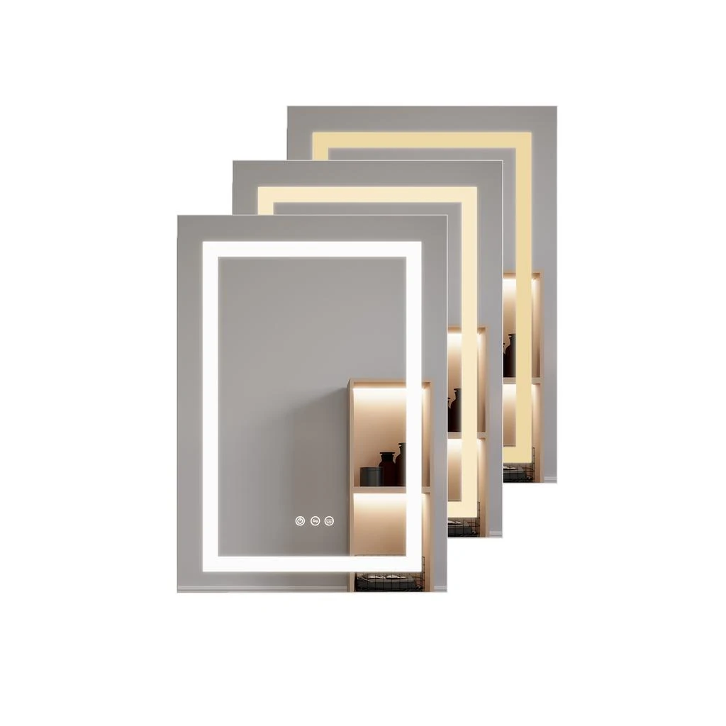 Streamdale Furniture Streamdale LED Mirror Medicine Cabinet 2