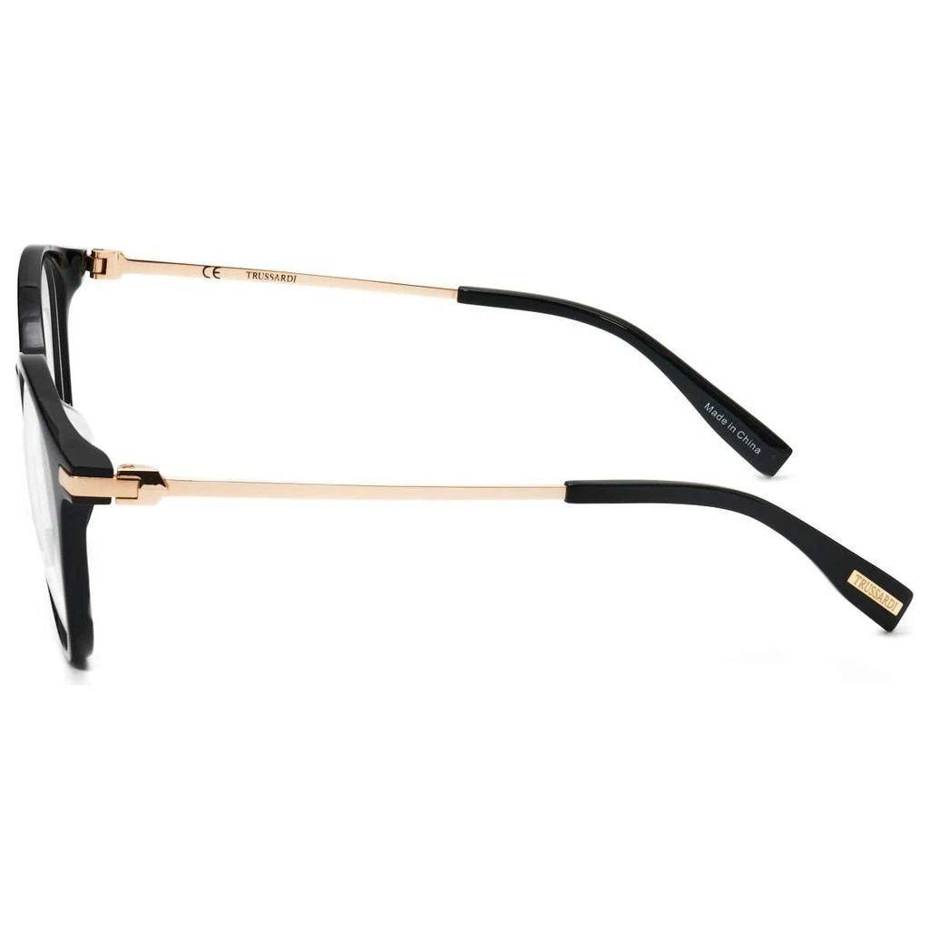 TRUSSARDI Trussardi Unisex Black Round Opticals 3