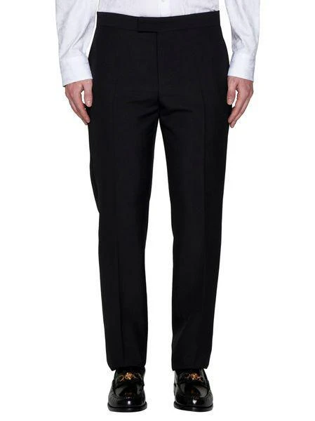 Versace EVENING PANT WITH DUCHESSE DETAIL 2
