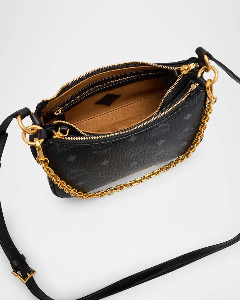 MCM Aren Small Visetos Crossbody Bag 4