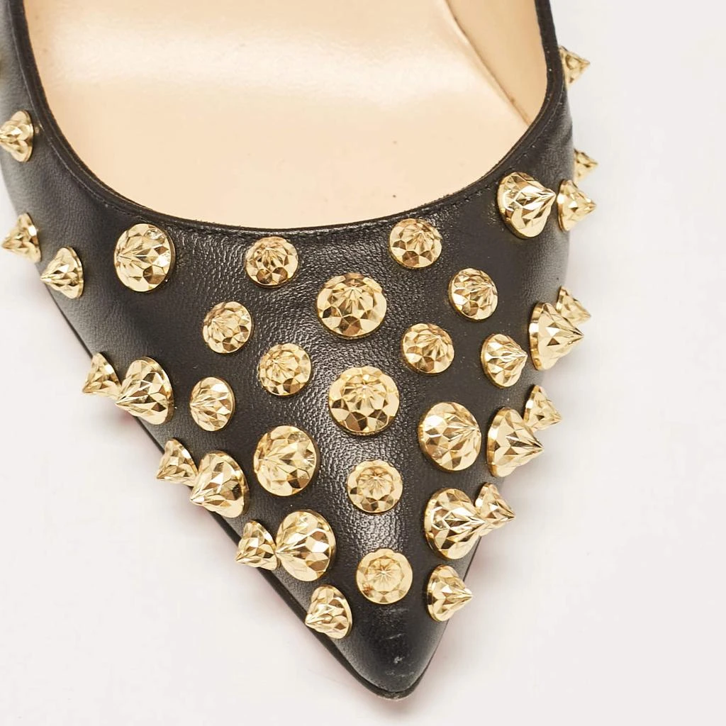 Christian Louboutin Christian Louboutin Black Leather Aimantaclou Pumps Size 38 8