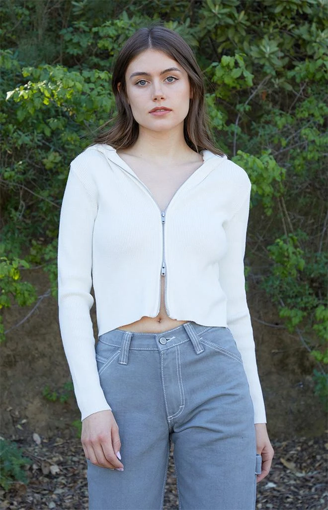 John Galt White Arden Hoodie 1