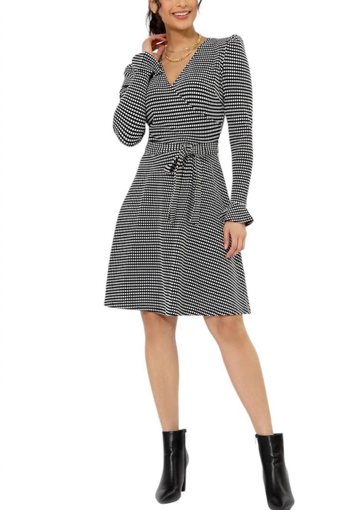 Leota Rosalia Dress In Garden Gate Jacquard