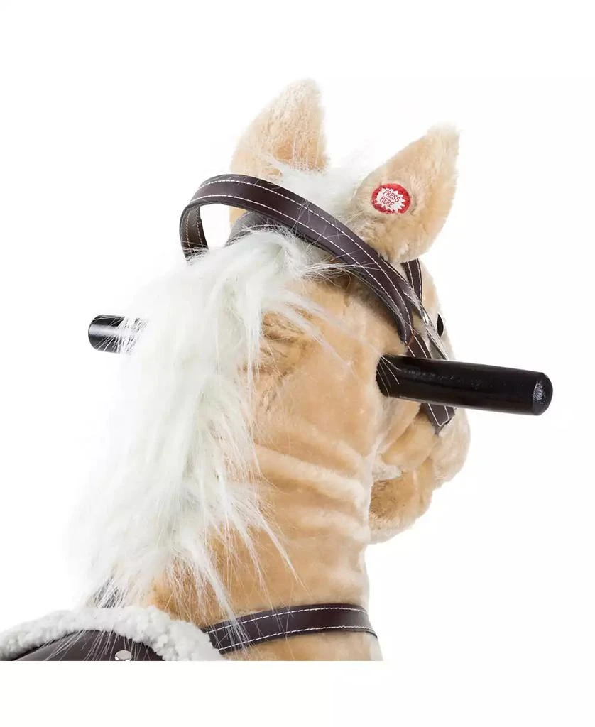 Trademark Global Happy Trails Rocking Horse Plush Animal 4