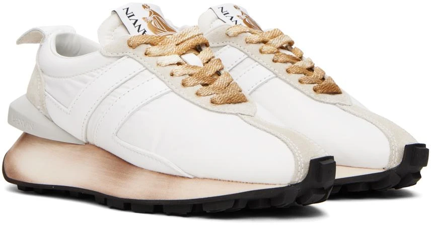 Lanvin White Bumpr Sneakers 4