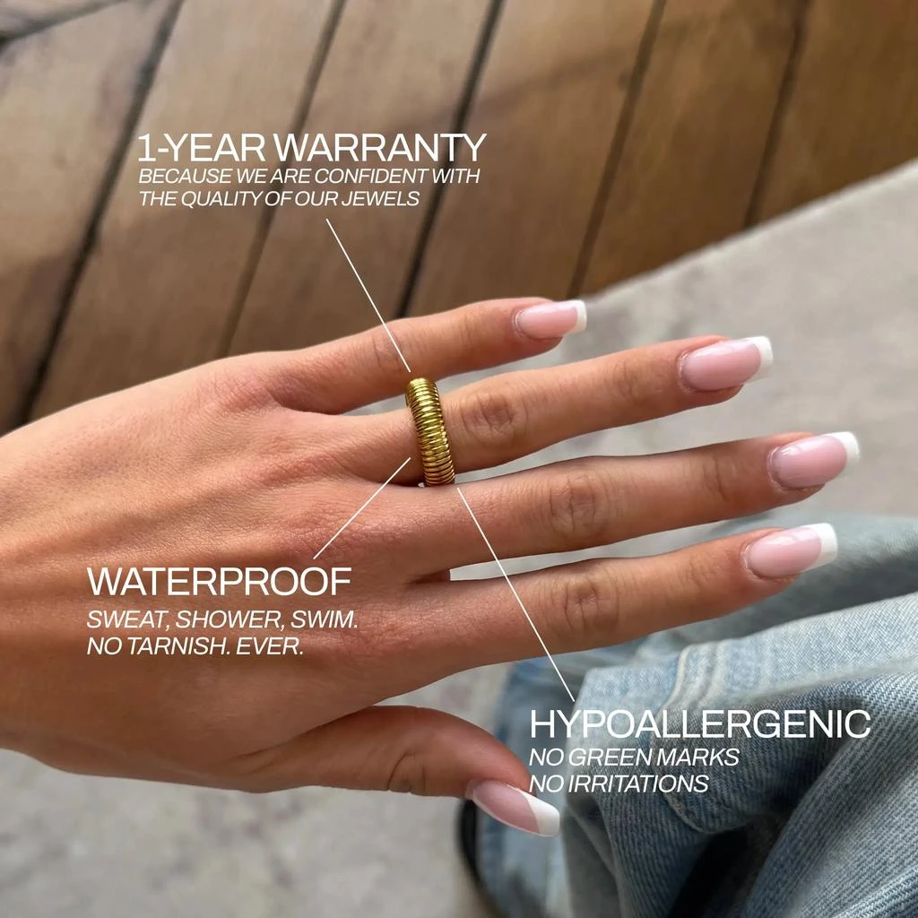 Too Romantic Jewelry Bague Gaia 3