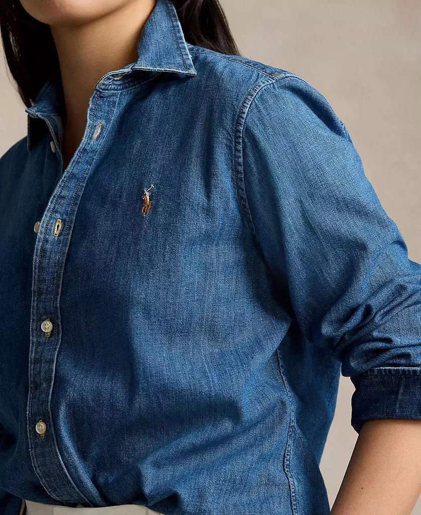Ralph Lauren Women
s Slim-Fit Denim Shirt 3