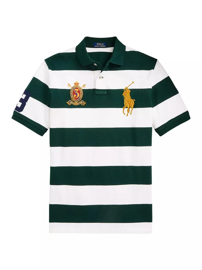 Ralph Lauren Striped Cotton Polo Shirt 1