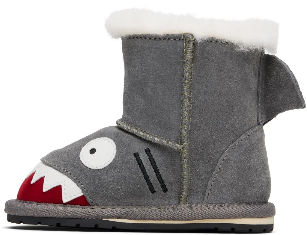 EMU Australia Baby Gray Shark Walker Boots 3