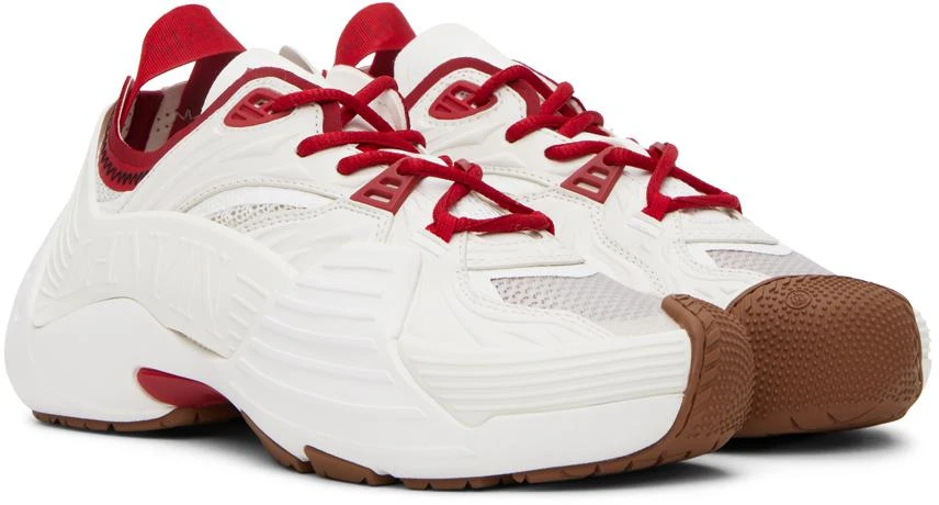 Shop SSENSE Exclusive Red White Flash-X Sneakers on Sale at