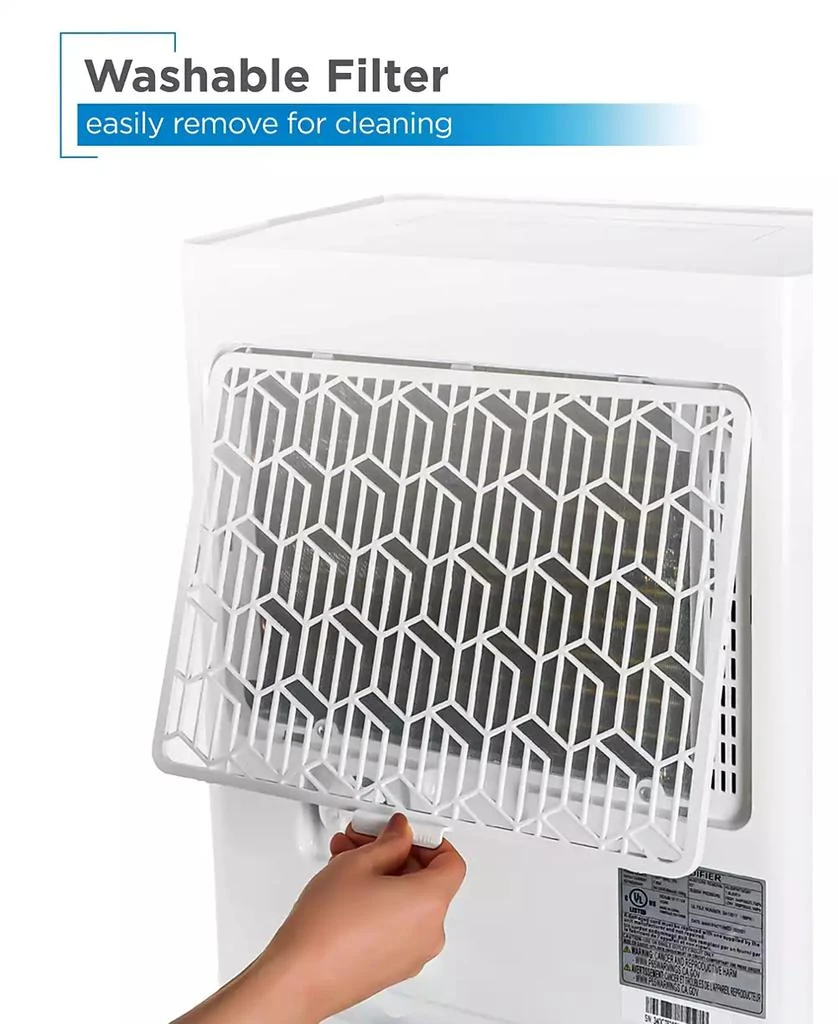 Commercial Cool 35 Pint Dehumidifier with Adjustable Humidistat, Portable, Home 
Kitchen, Basement Use, 3000 Sq. Ft. 6