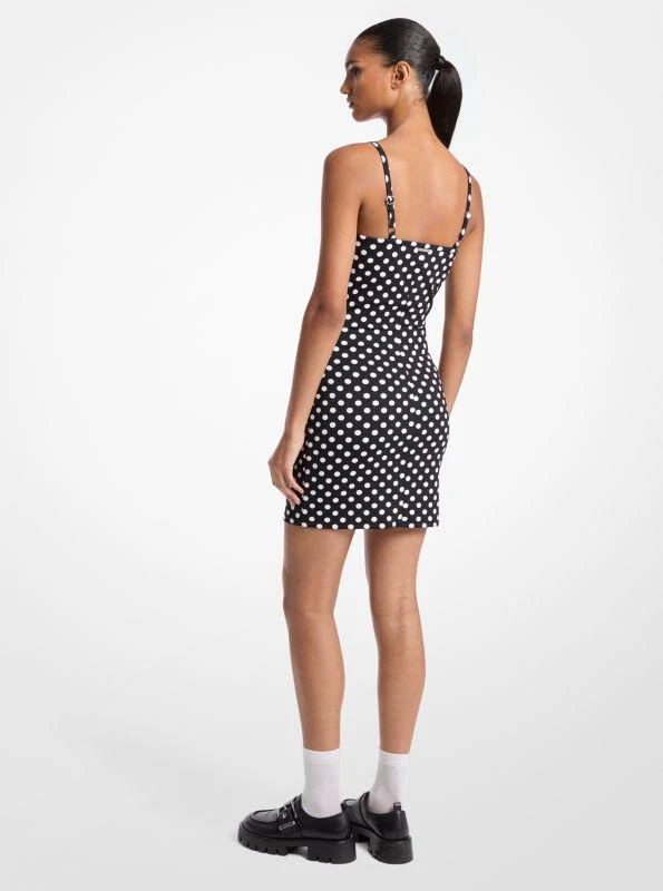 Michael Kors Dot Stretch Nylon Tank Dress 2