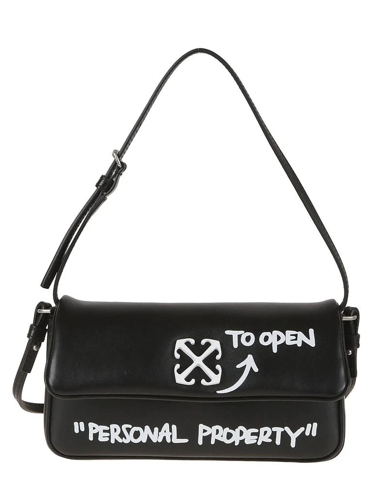 Off-White Off-White Jitney 0.7 Quote Shoulder Bag 1