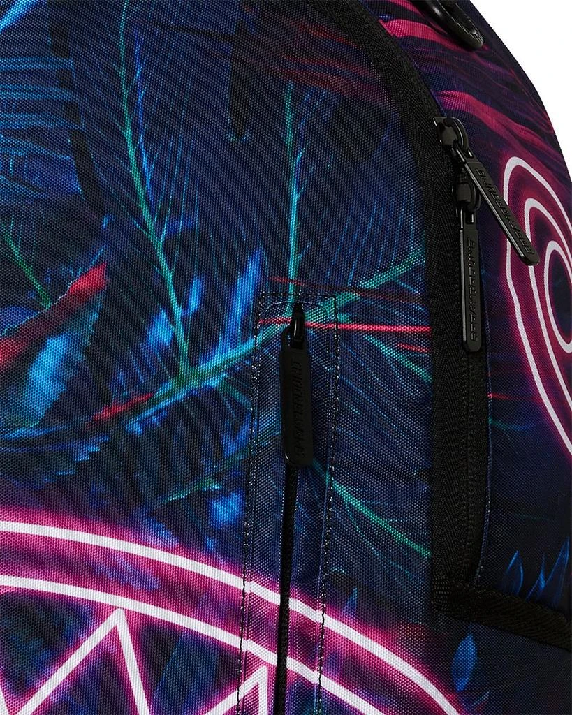 SprayGround Magenta Neon Jungle DLXR Backpack 6