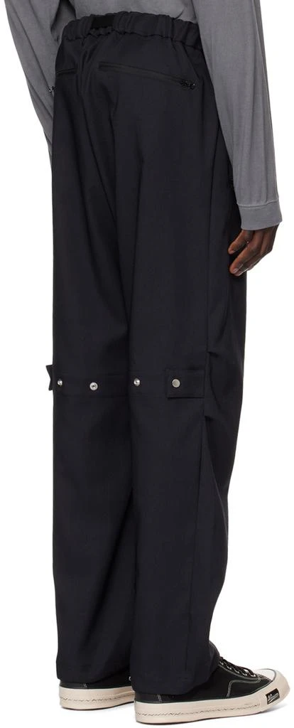 JieDa Black Easy Trousers 3