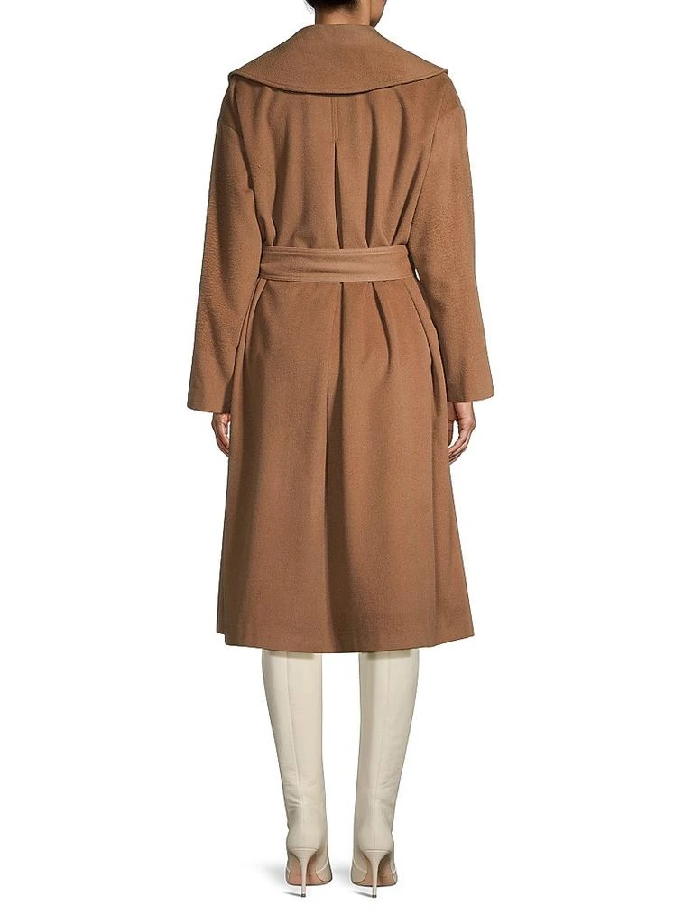 Emilia George Eugene Wool Tie-Waist Maternity Coat 5