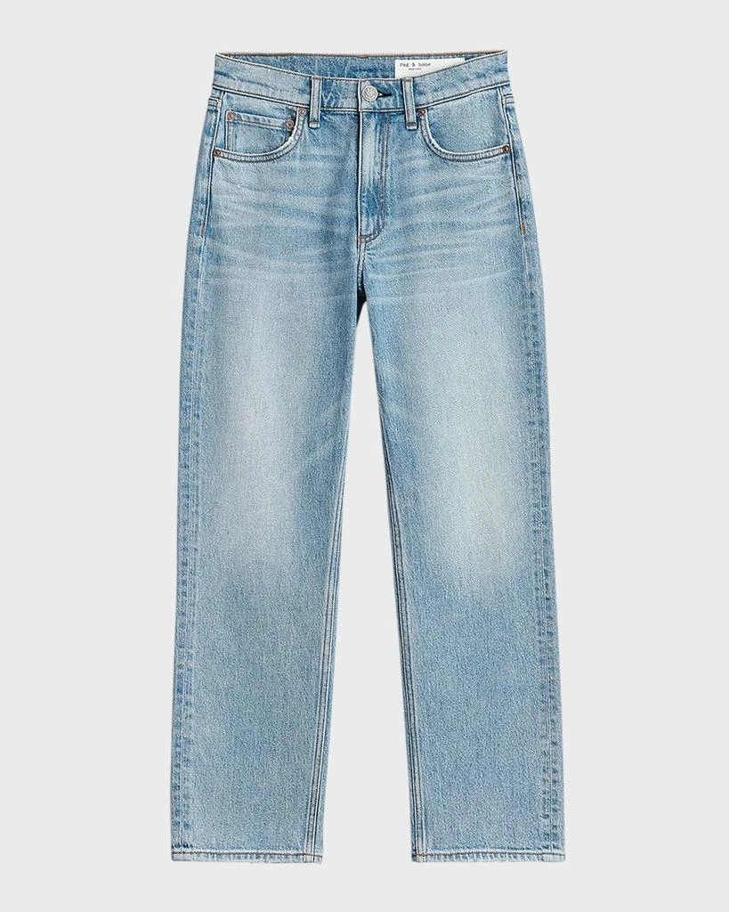 Rag & Bone Harlow Mid-Rise Straight Jeans 1