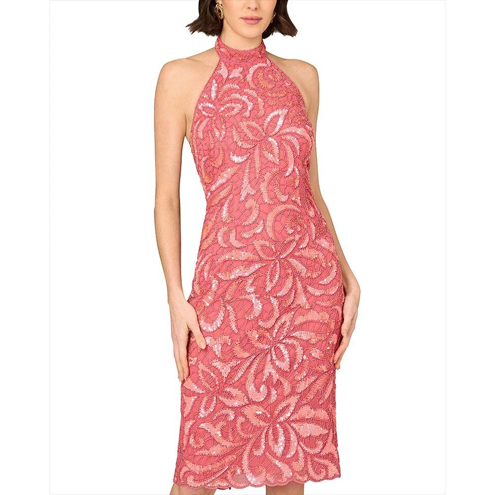 Aidan Mattox Beaded Dress 1