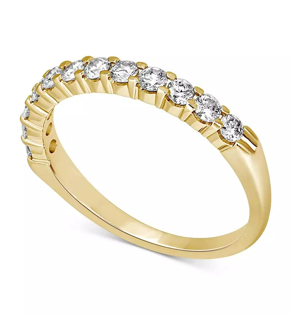 Macy's Diamond Band (1/2 ct. t.w.) in 14k White, Yellow or Rose Gold 3