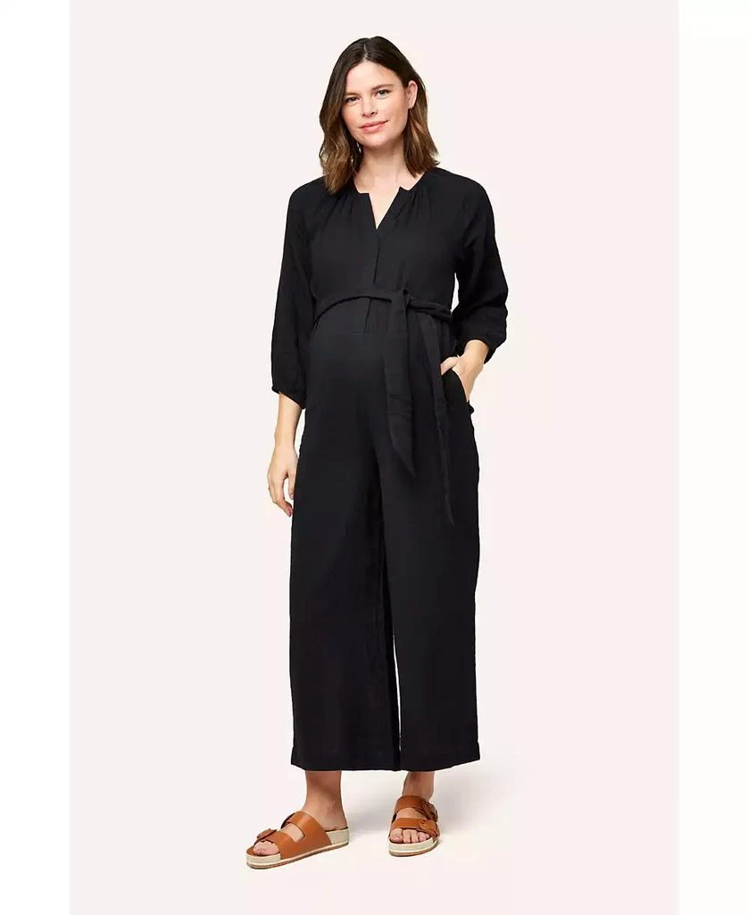 Nom Maternity Maternity Alma Nursing Jumpsuit 1