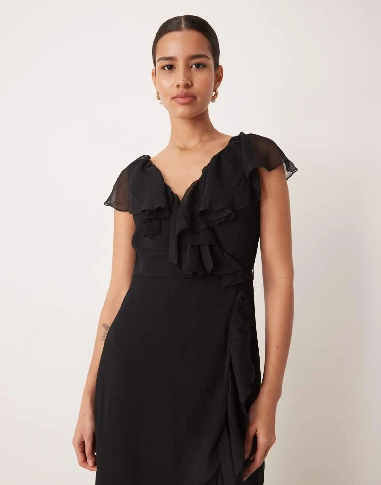 black dress for women off shoulder Miss Circle Women Stella Black Off Shoulder Crystal Corset Satin Gown