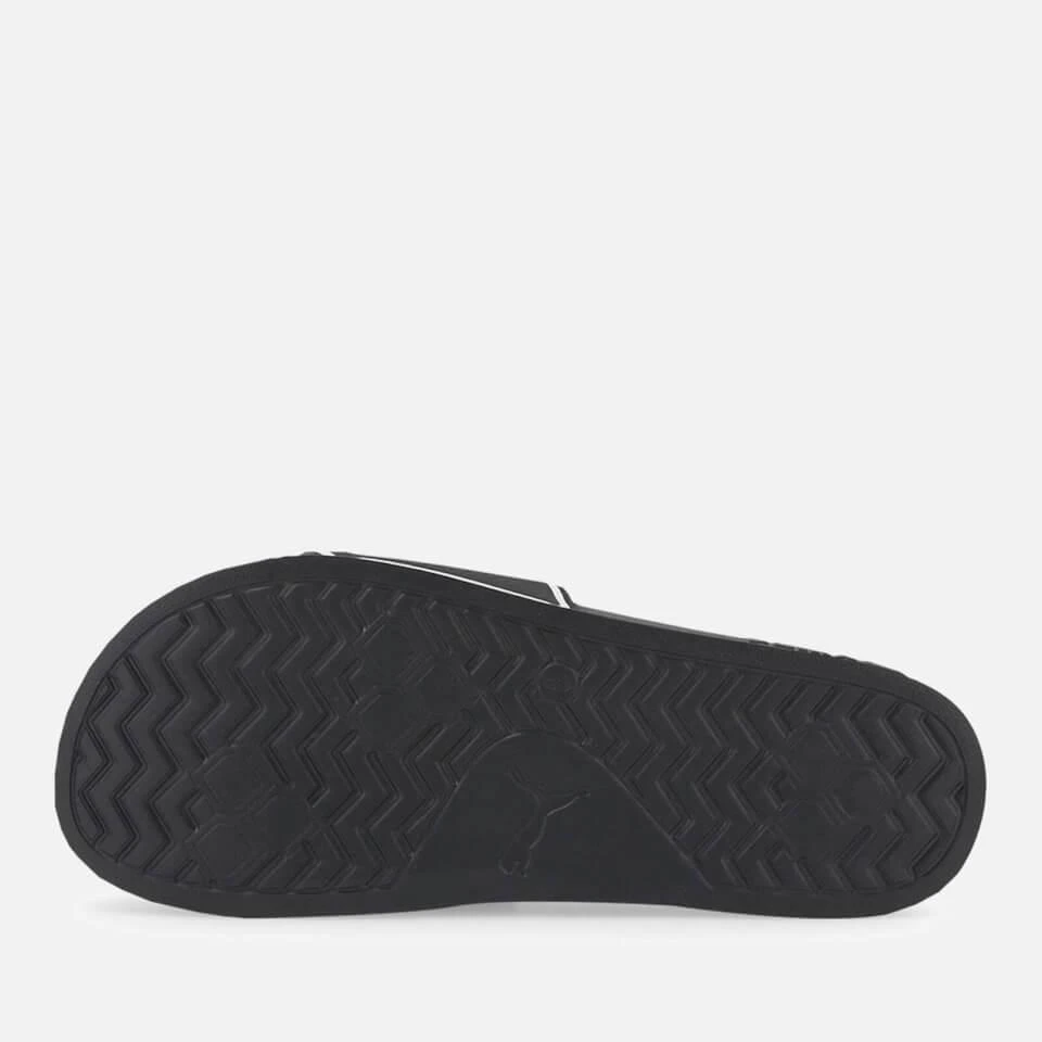 Puma PUMA LEADCAT 2.0 CONTRAST FAUX LEATHER SLIDERS 6
