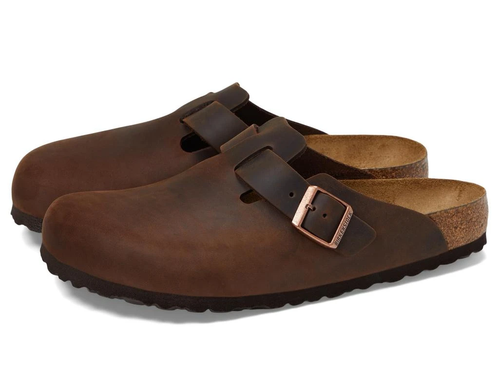 Birkenstock Boston Soft Footbed - Oiled Leather (Unisex) 1