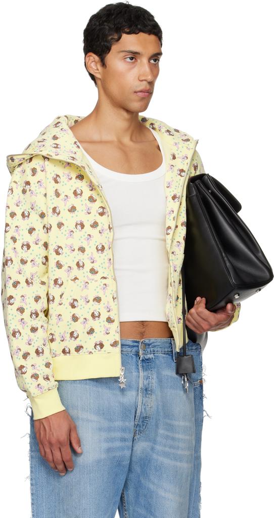 Ashley Williams Yellow Butterfly Hoodie - Hoodies - BeyondStyle