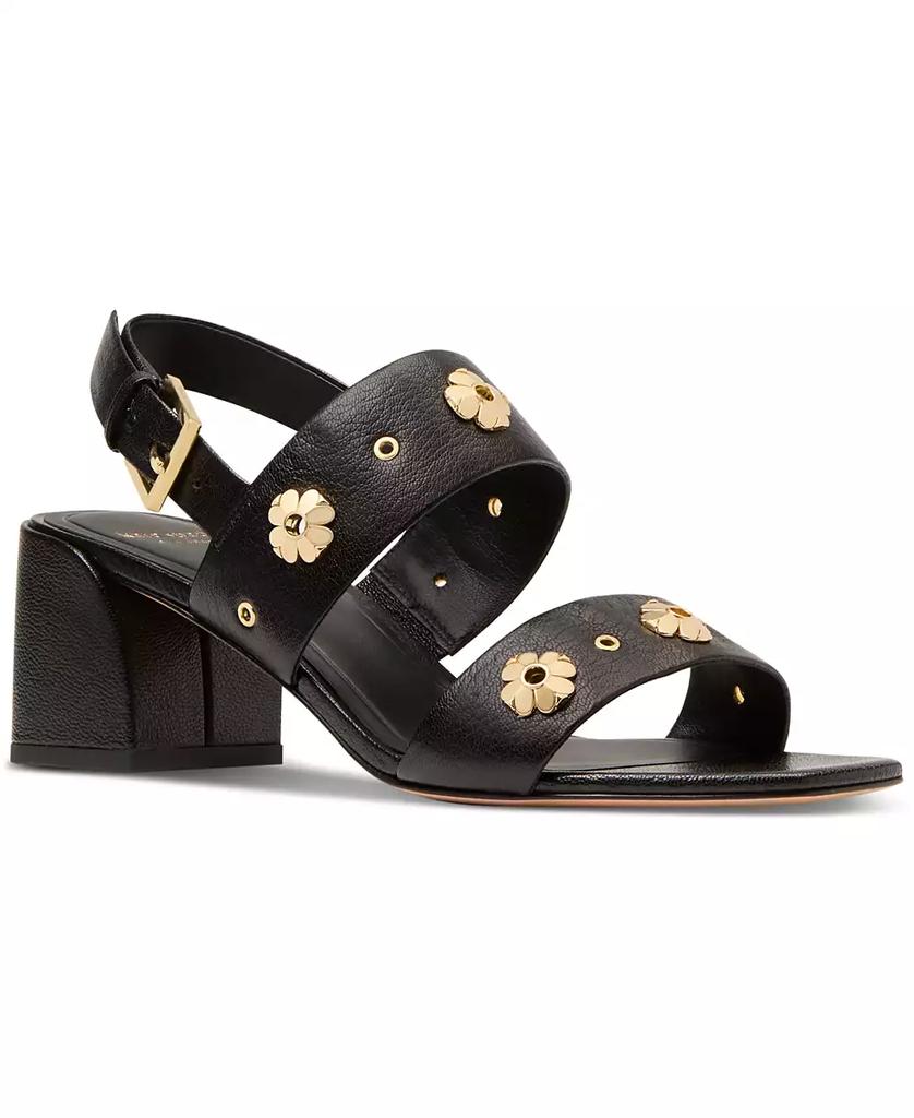【Kate Spade】★サンダル★ Spade Flower Block Heel Sandal Spade Flower Stud Block Heels | Kate Spade New York