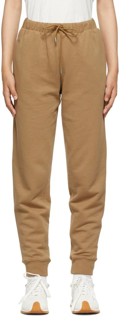 Totême SSENSE Exclusive Tan Organic Cotton Lounge Pants 1